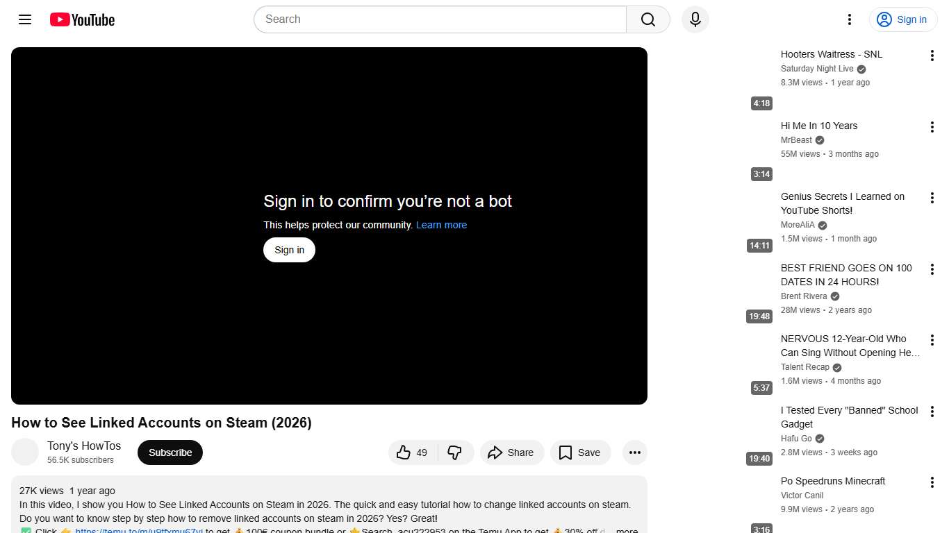 How to See Linked Accounts on Steam (2026) - YouTube